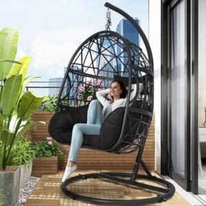 Ultimate Comfort Egg Chair with Stand